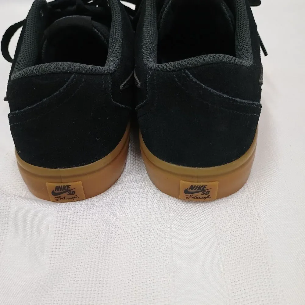 Nike SB Check Solar Soft Skateboarding Shoes 843895-003 Size 7 Mens Used No Box